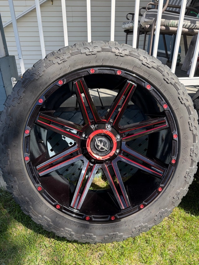 XF OFFROAD XF-220 Wheels 5x127 & 5x139.7 22x12 - photo 3