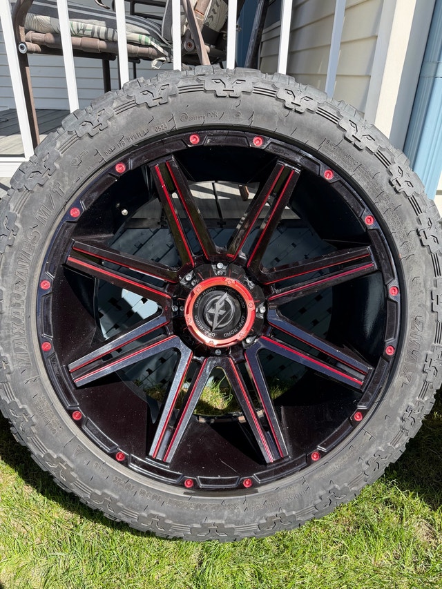 XF OFFROAD XF-220 Wheels 5x127 & 5x139.7 22x12 - photo 4