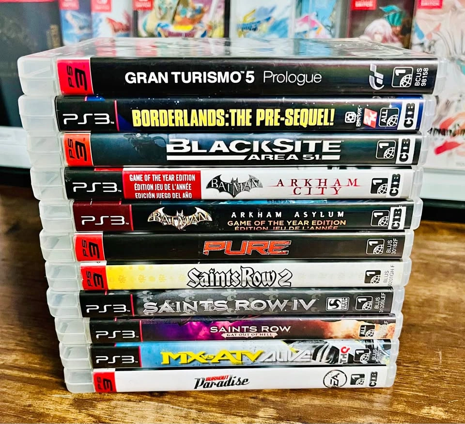 PlayStation 3 Mixed Lot of 11 Games - All CIB