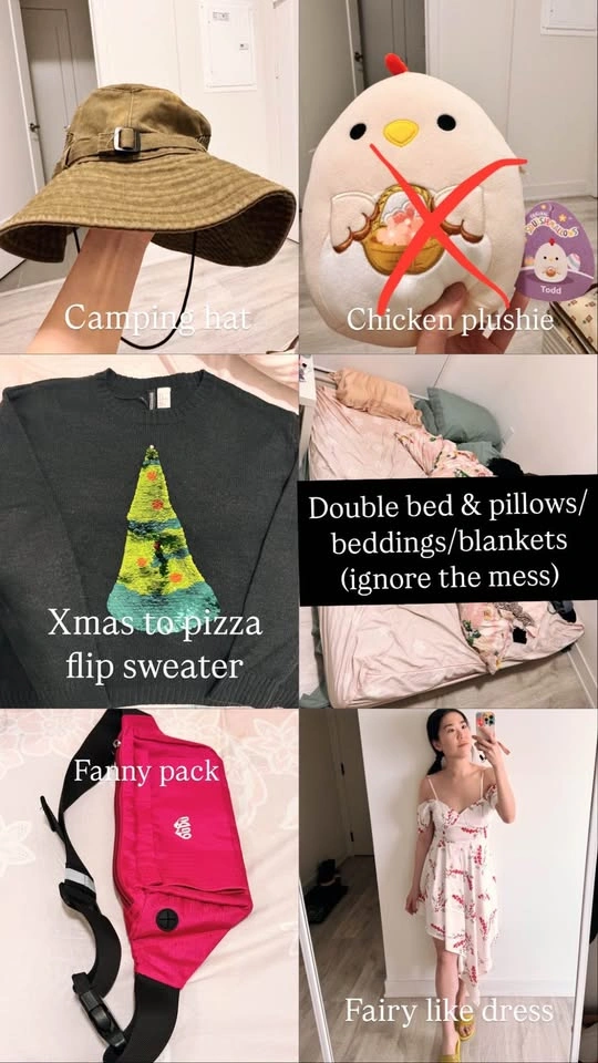 Xmas sweater, hats, bed sheets, blankets, dresses, jump rope - photo 2