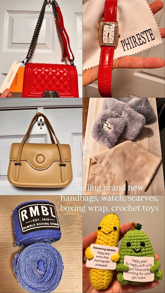 Assorted Accessories and Personal Items Bundle