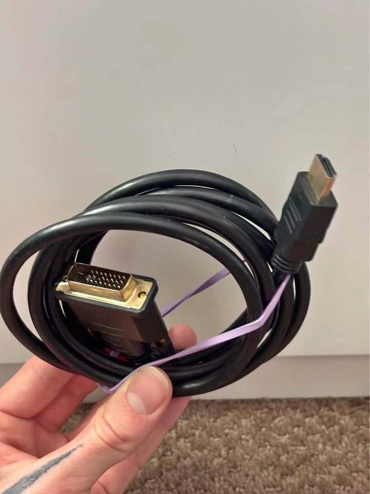 DVI to HDMI cable
