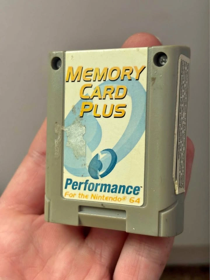 Performance Memory Card Plus for Nintendo 64