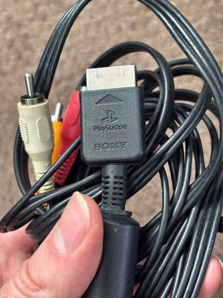 Sony PlayStation AV RCA Cable PS1 PS2 PS3