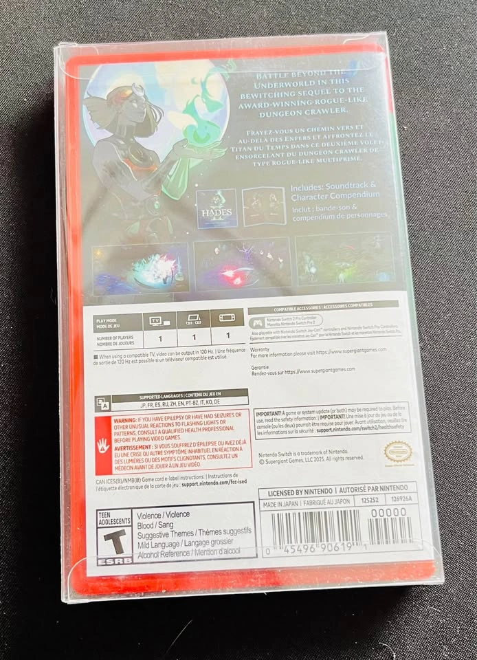 Video Games - Hades II - Nintendo Switch - Like New - photo 2