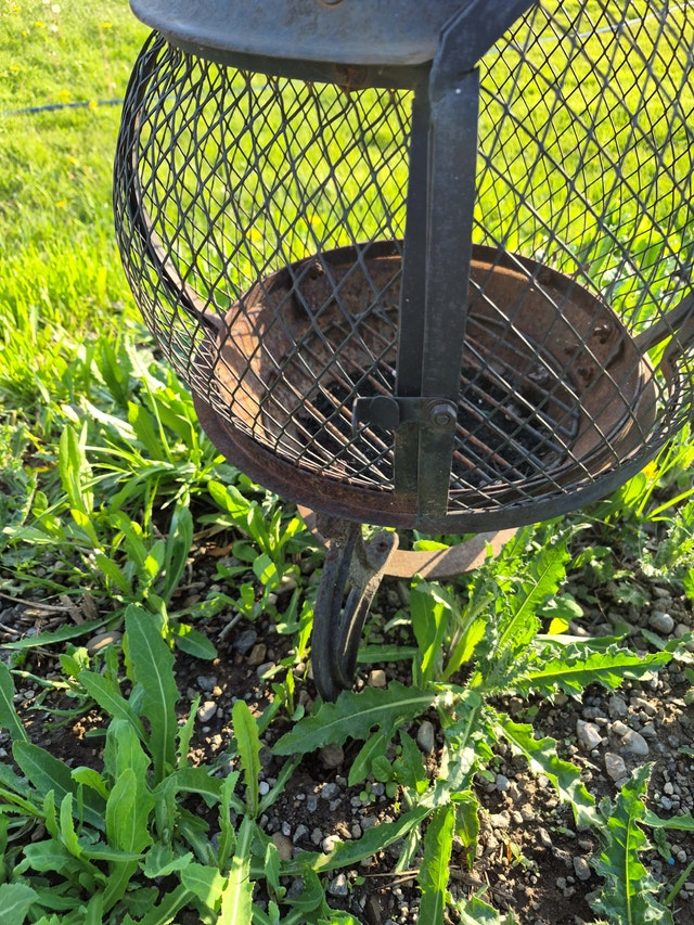 outdoor firepit chimney fire place - photo 5
