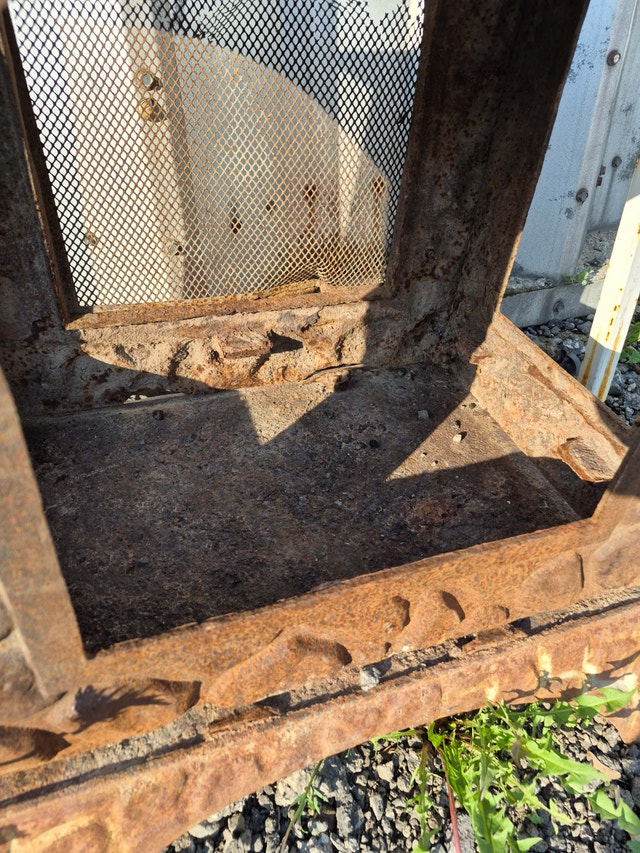 Fire place cast iron heavy outdoor pit - photo 4