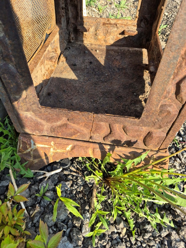 Fire place cast iron heavy outdoor pit - photo 5