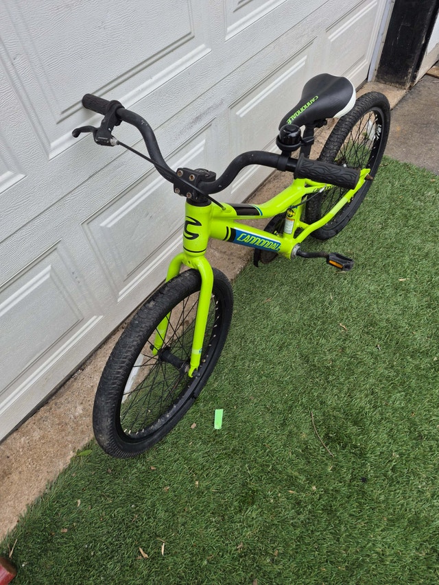 20'' Wheel Bike Green Cannondale bicycle