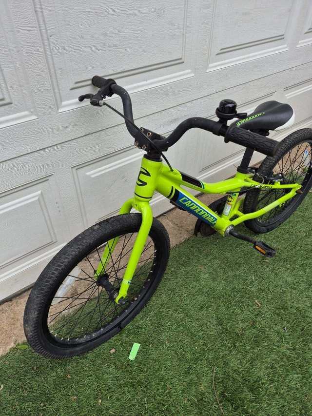 20'' Wheel Bike Green Cannondale bicycle - photo 3
