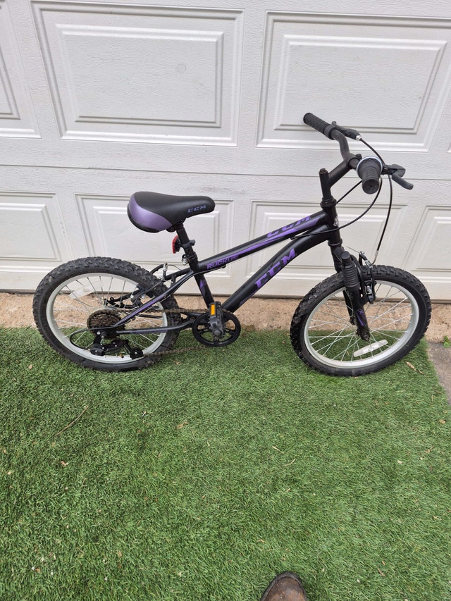 18'' wheel CCM Ruckus mountain bike black purple - photo 4