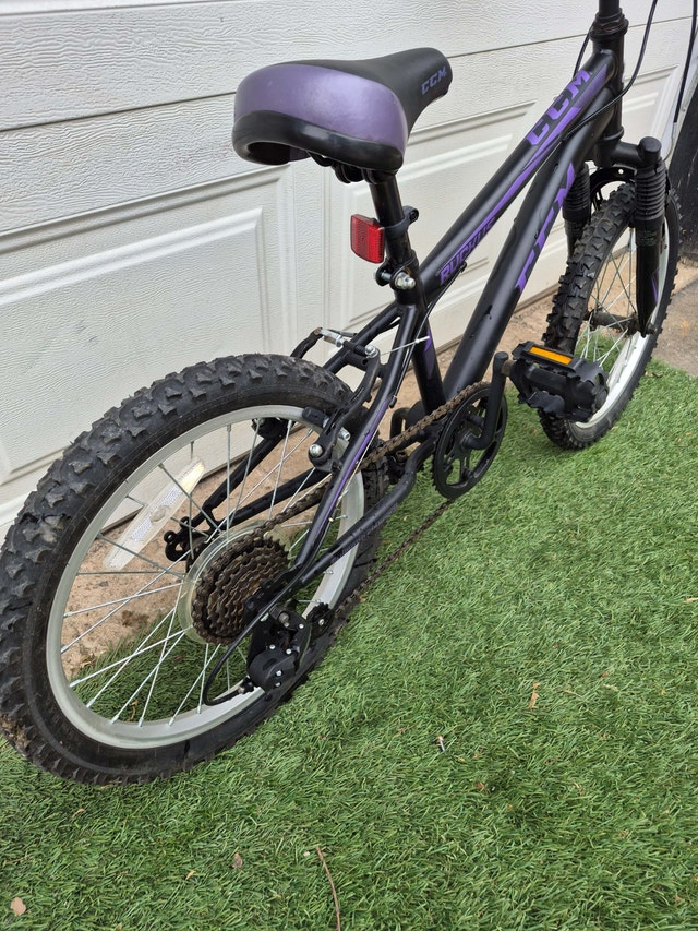 18'' wheel CCM Ruckus mountain bike black purple - photo 5