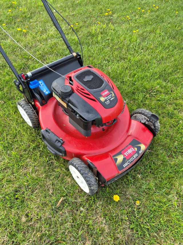 GAS lawnmower TORO 7.25HP self propelled pace recycler - photo 3