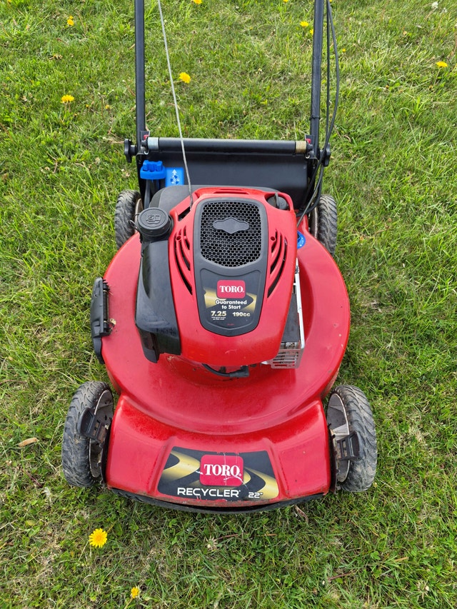 GAS lawnmower TORO 7.25HP self propelled pace recycler - photo 5