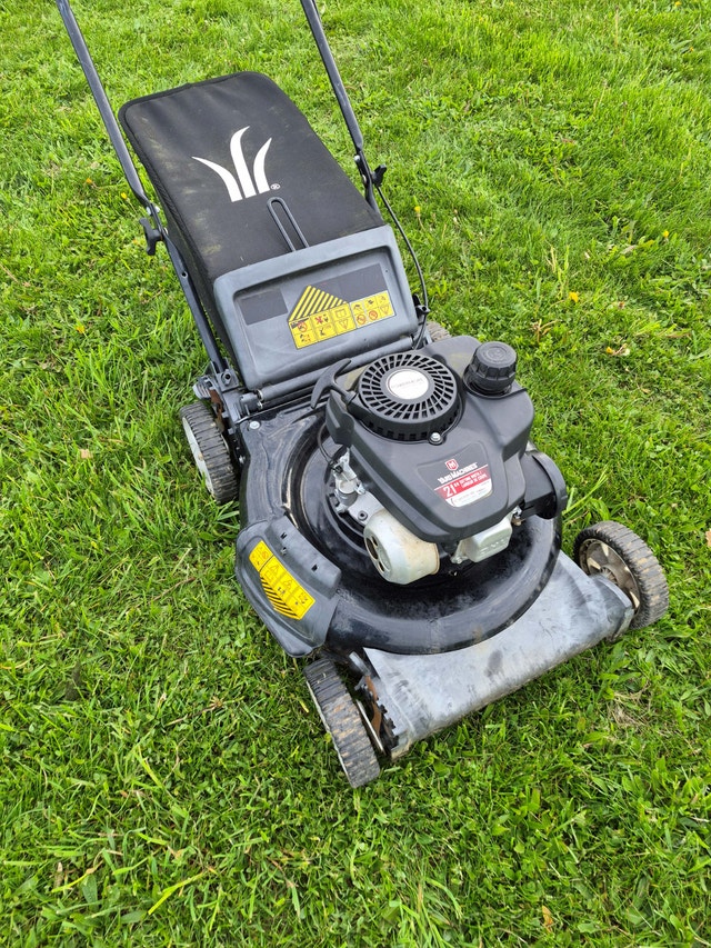Gas lawnmower 21'' cut yard machines 140cc power more Bag - photo 3