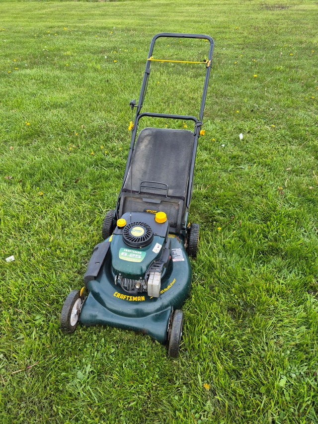 Gas lawnmower 6.25HP BAG Craftsman eager1