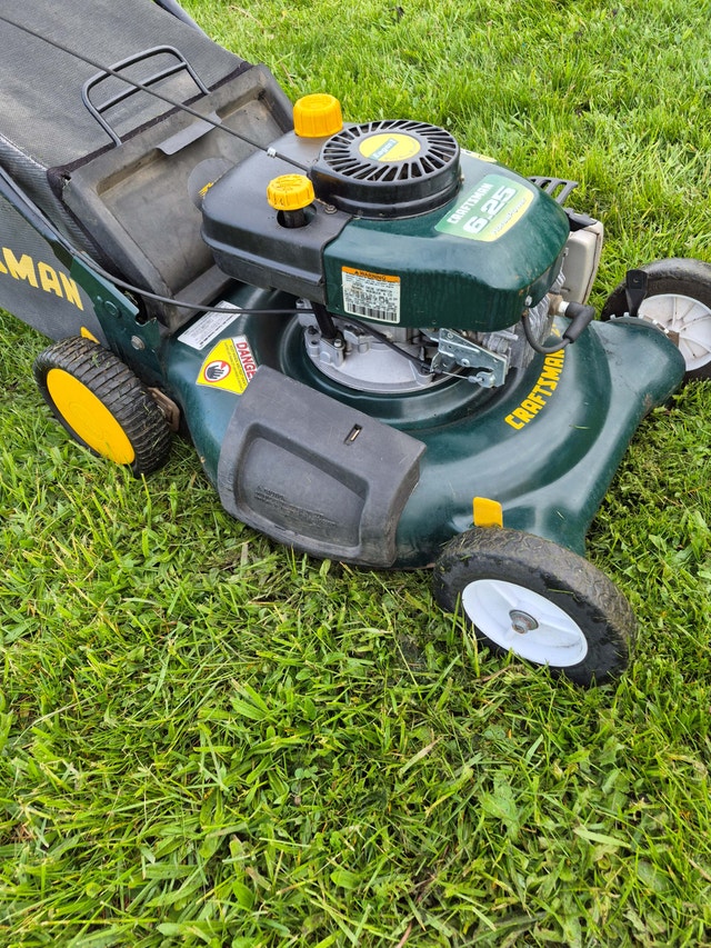 Gas lawnmower 6.25HP BAG Craftsman eager1 - photo 4