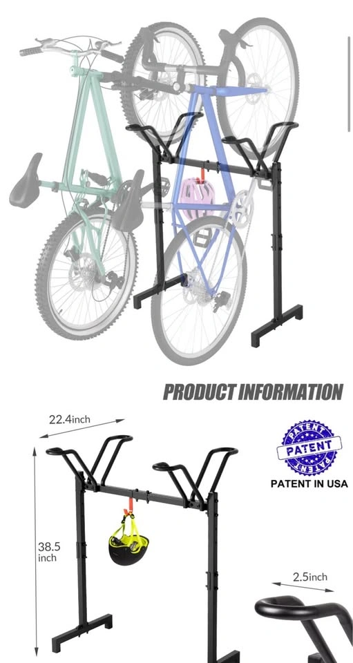 Freestanding bike rack for two bikes (KING & BATHURST) - photo 2