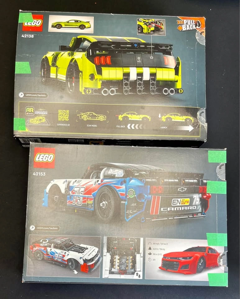 LEGO Technic Ford Mustang (42138) & Chevrolet NASCAR (42153) - photo 3