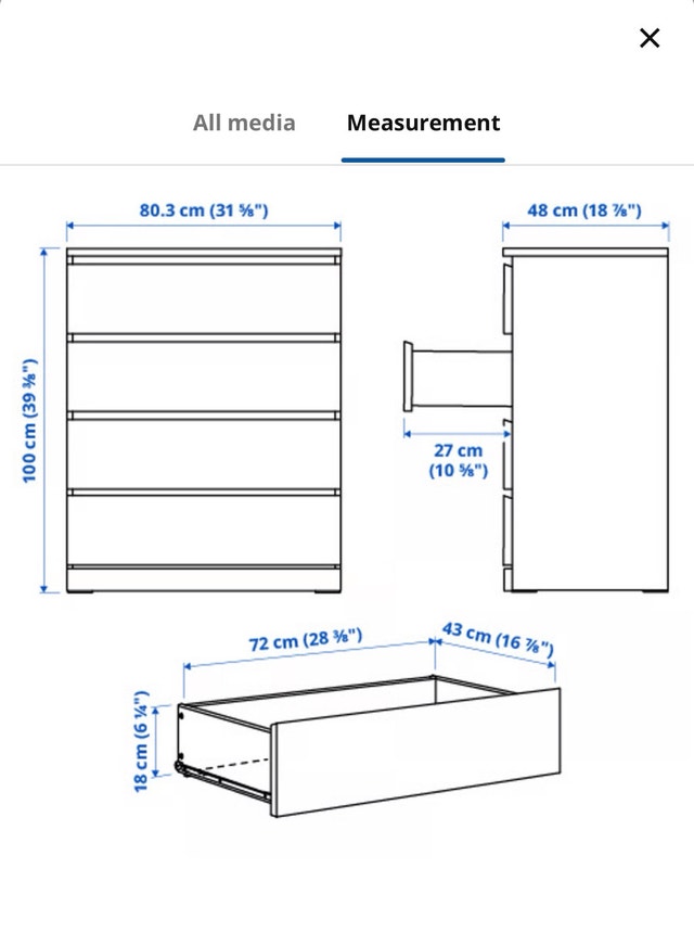IKEA Malm Dresser - photo 2