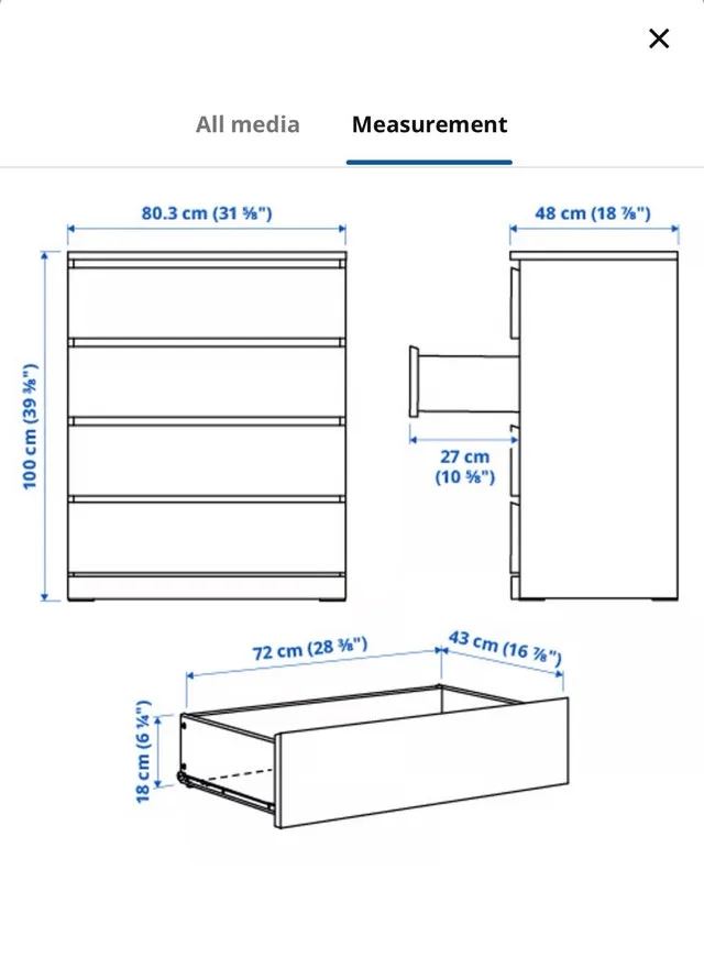 IKEA Malm Dresser - photo 2