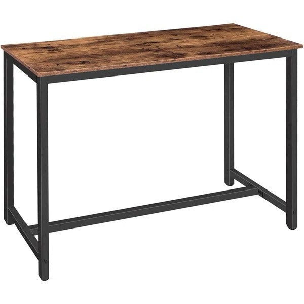 Rustic Industrial Bar Table and 2 bar chairs/stools