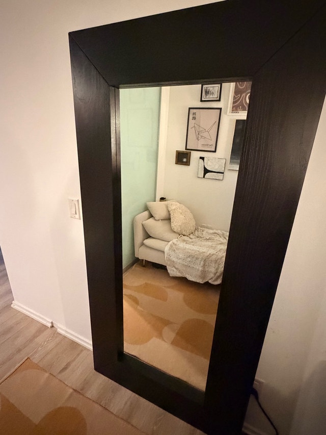 IKEA malm full length mirror - photo 2