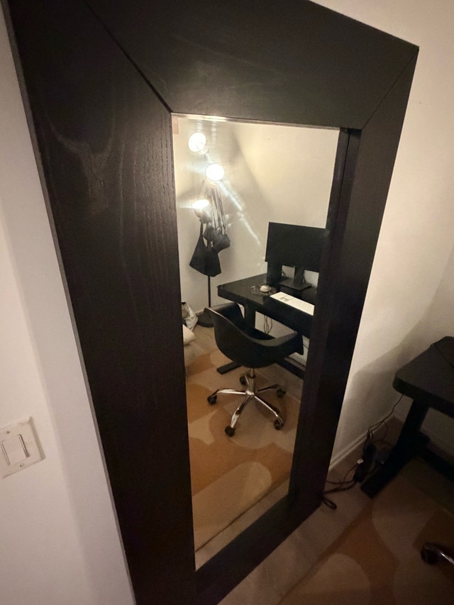 IKEA malm full length mirror - photo 3