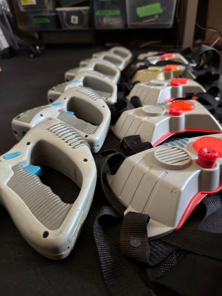 Laser Challenge Vintage Laser Gun Toys 1990's - photo 2