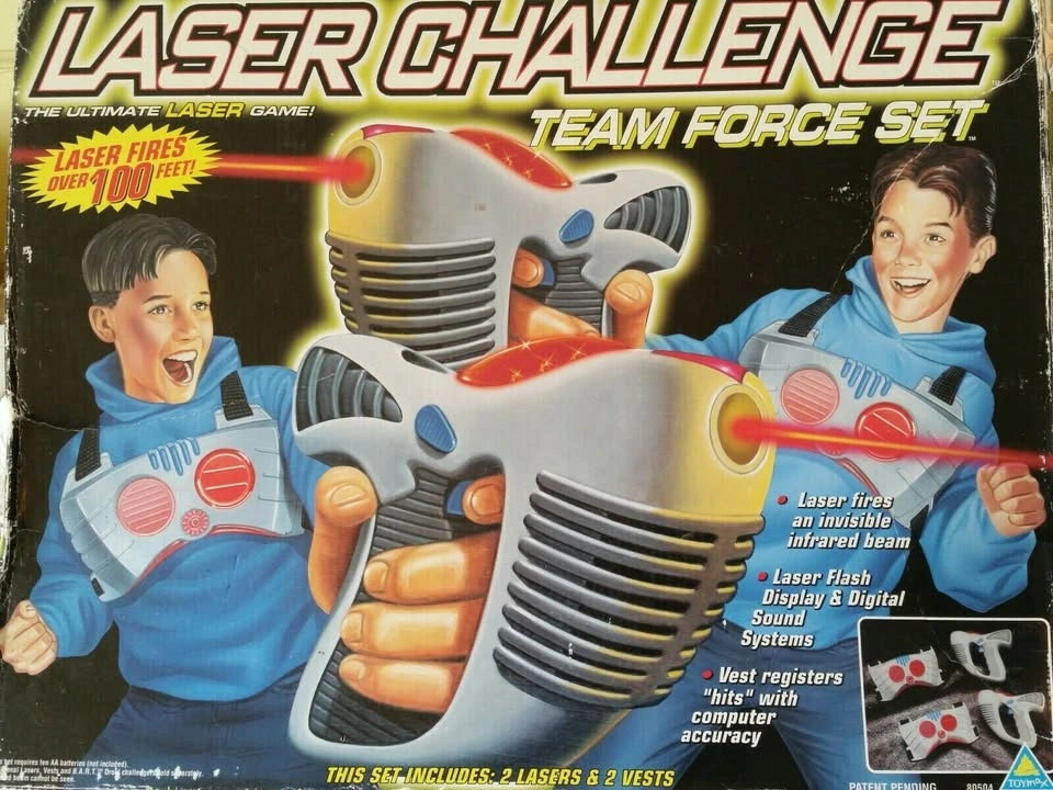 Laser Challenge Vintage Laser Gun Toys 1990's - photo 3