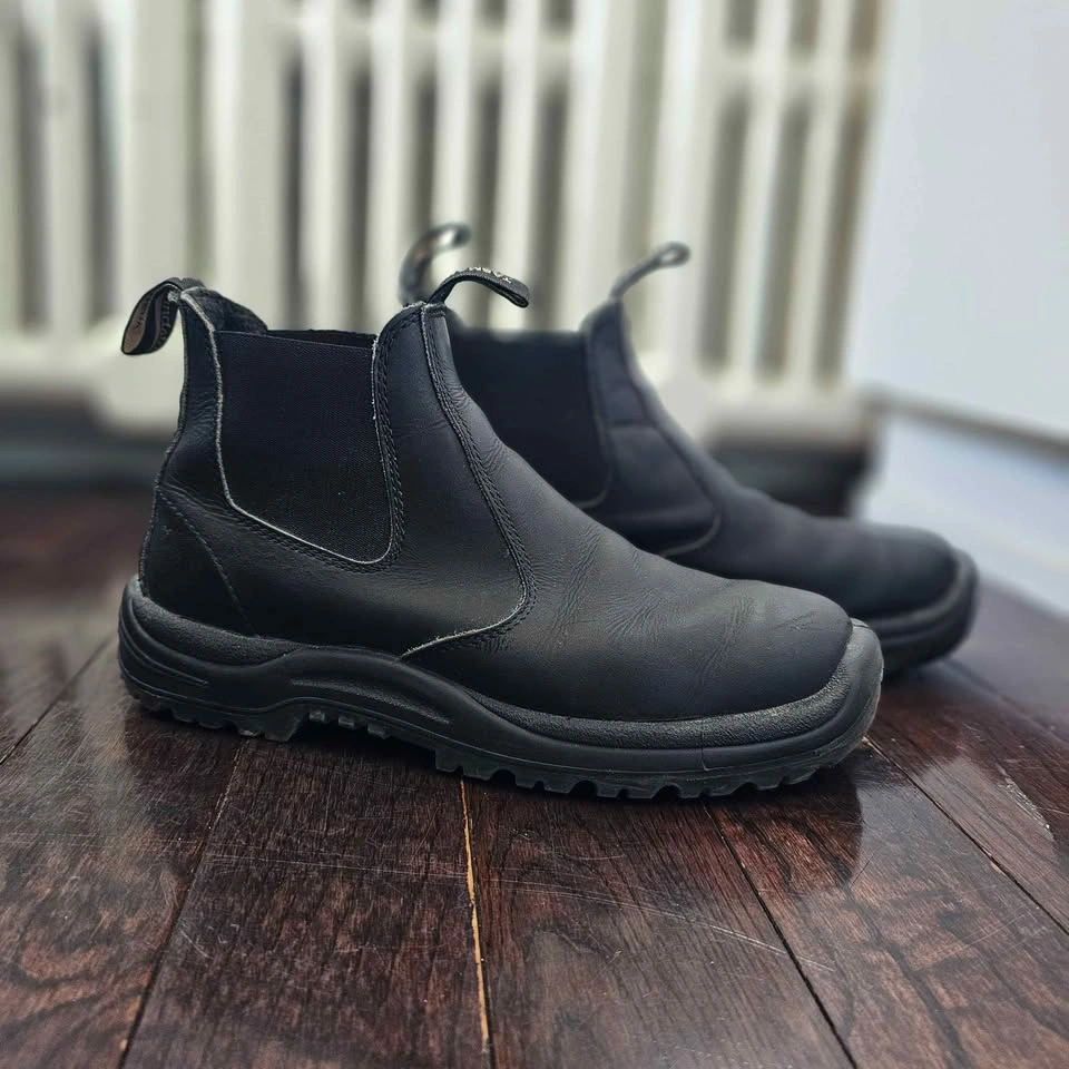 Blundstone #491 Work Boots Non-Safety AU9/US10 Black Leather - photo 5