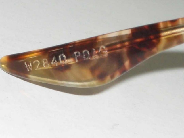Vintage Ray Ban W2840 PQAS Sidestreet Flex Oval Sunglasses - photo 3