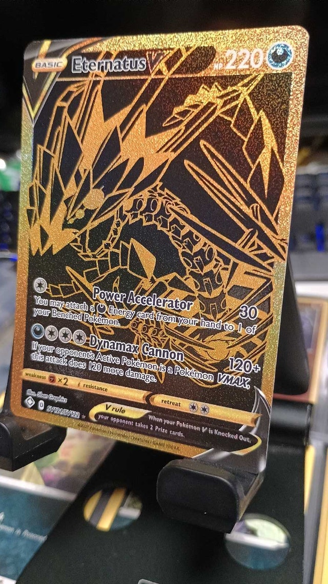 Eternatus V Pokemon Card