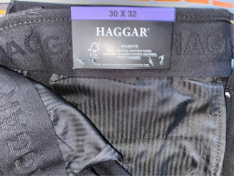 Haggar Black Pants 30 x 32 - photo 2