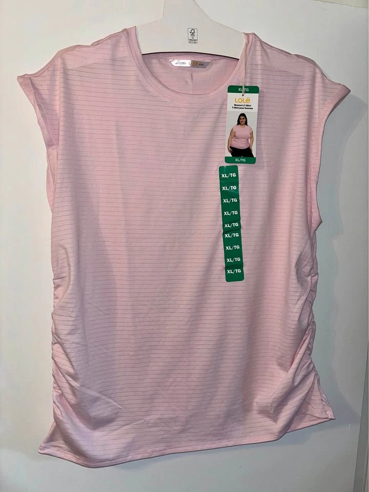 Lole Pink Women's T-Shirt XL/TG