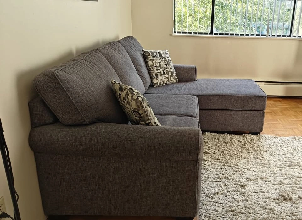 Sonic Fabric Reversible Queen Sectional Sofa Bed Palluci - photo 3