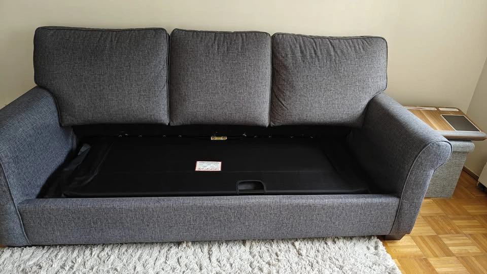 Sonic Fabric Reversible Queen Sectional Sofa Bed Palluci - photo 5