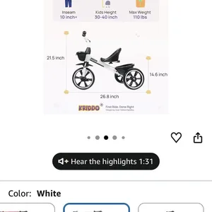 Kids tricycle