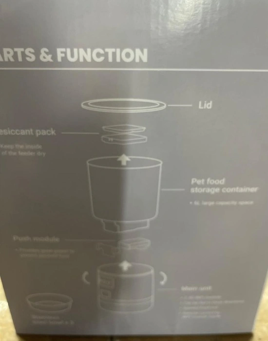 NEW Automatic Cat Food Dispenser - photo 5
