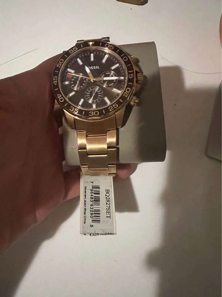 Fossil Bannon Men’s 45mm Rose Gold Multifunction Watch (BQ2827) - photo 2