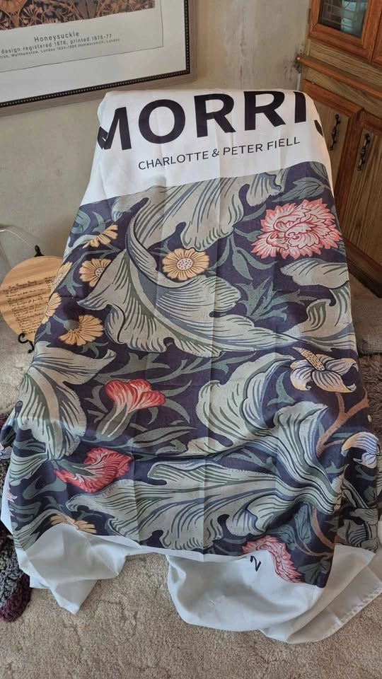 Wm Morris Shower Curtain