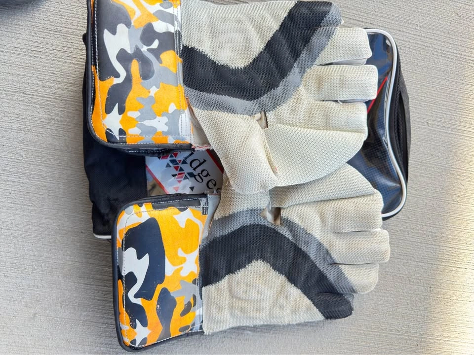 SG Cricket Wicket-Keeping Gloves – SRH IPL Inspired - photo 4