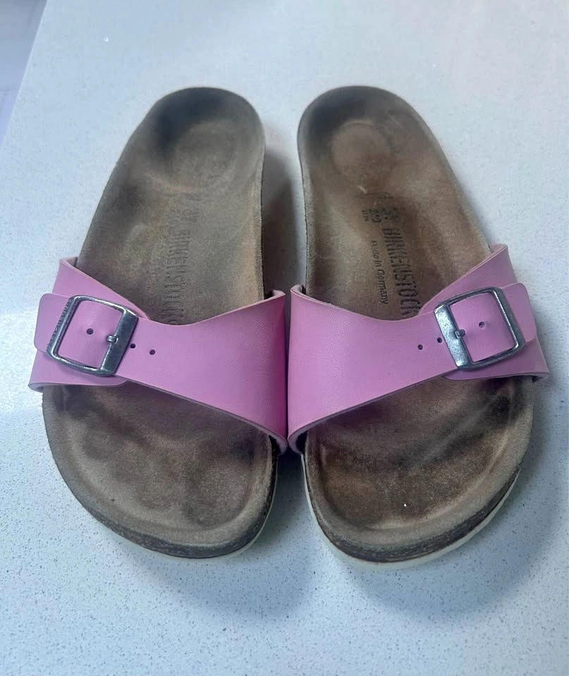 BIRKENSTOCK Madrid Birko Women's Sandals Size US 7 Pink