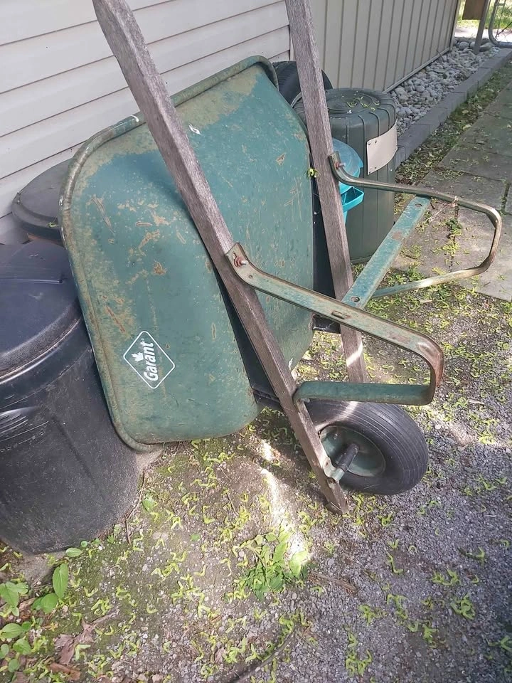 Garant Rubber Tire Wheelbarrow