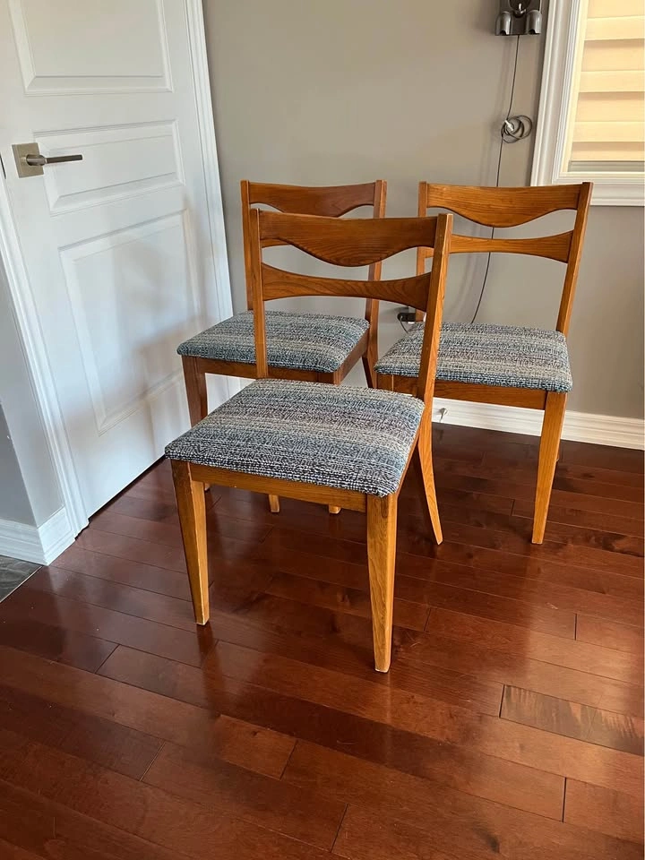Set of 3 Mid-Century Modern Dining Chairs - photo 3