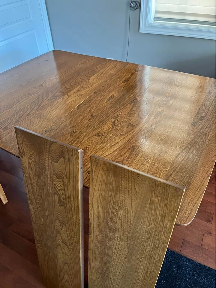 Mid-Century Modern Dining Table with Extension Leaves by Krug - photo 3
