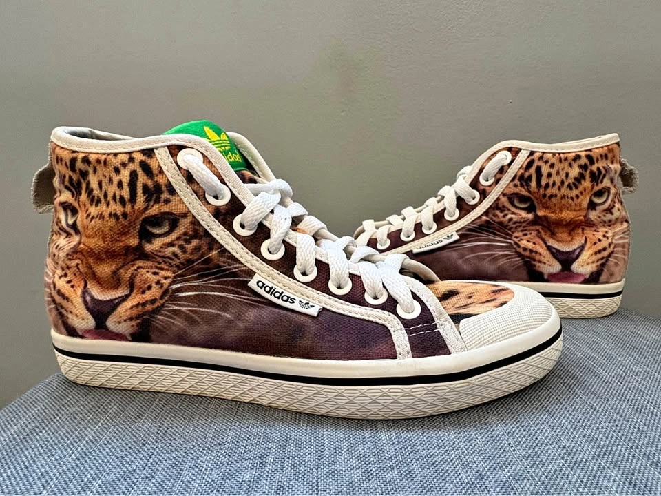 Adidas Women’s Shoes Honey Mid Leopard Size 5.5