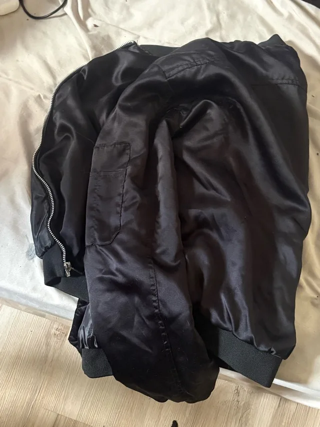 U2B Black Bomber Jacket - photo 2