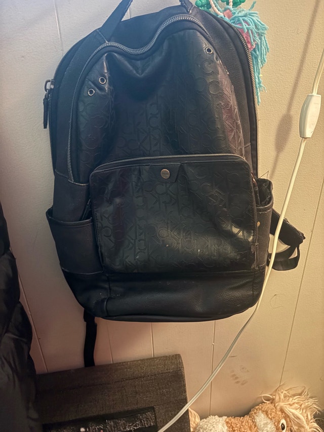 Calvin Klein Black Backpack