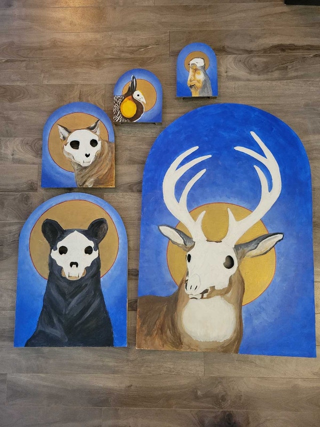 Sainted Animal Skulls
